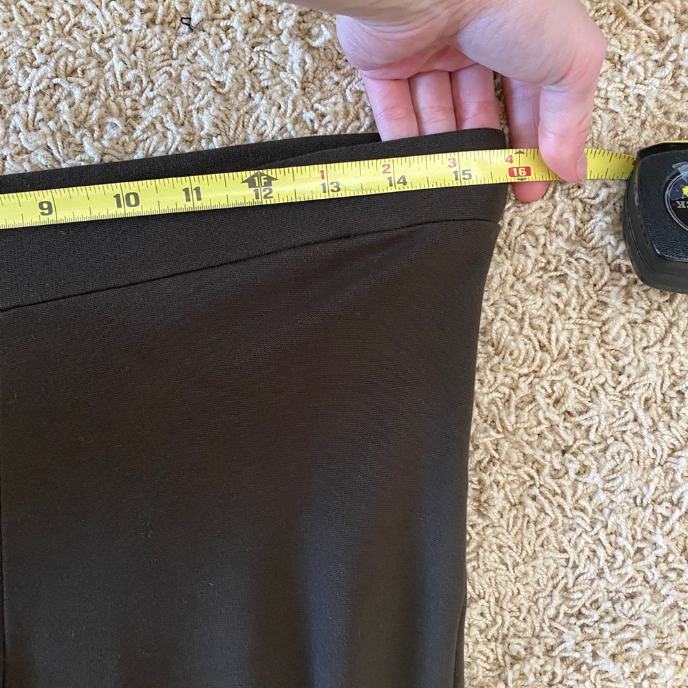 Sandro Ankle Zip Olive Green Leggings - Picture 8 of 8